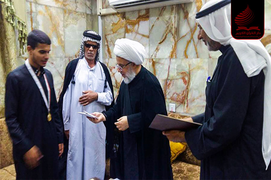 Young Iraqi Honored for Memorizing Entire Quran in 4 Months