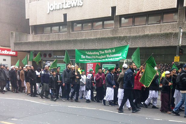 Peaceful march in Nottingham to highlight Islam