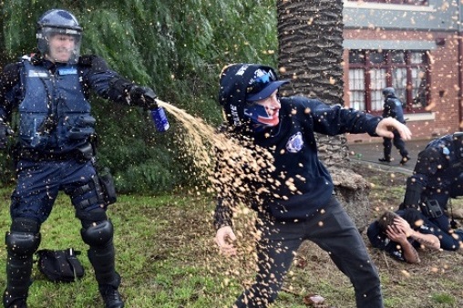 Anti-Islam Protest Turns Violent in Australia