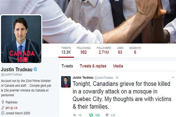 Quebec Mosque Attack ‘A Terrorist Attack on Muslims’