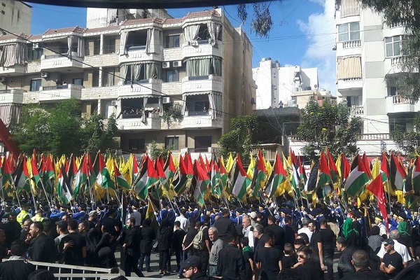 Mourners March in Beirut Suburb on Ashura