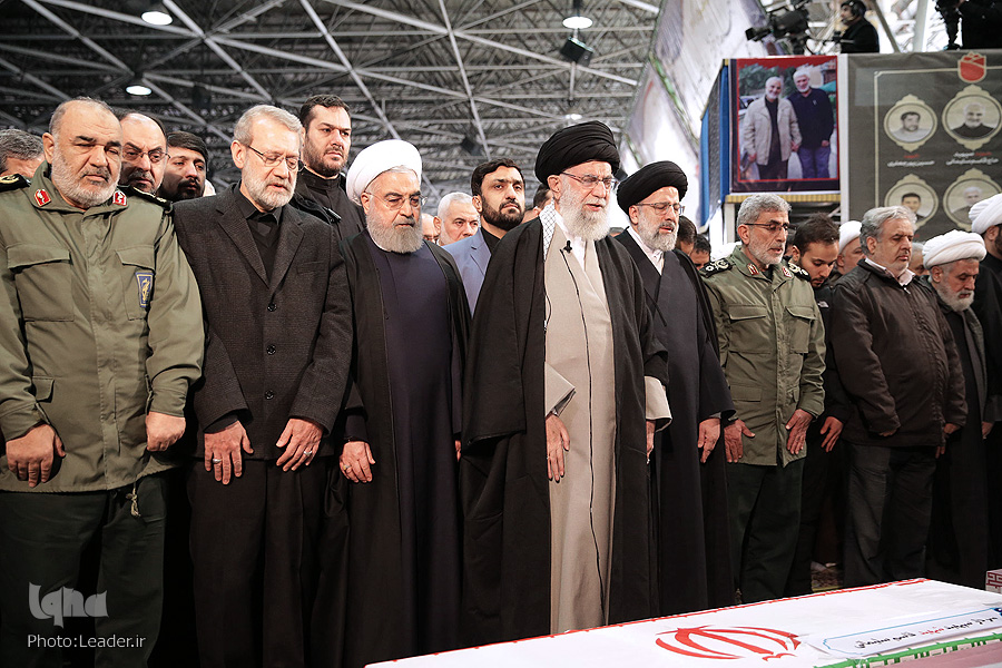 Ayatollah Khamenei Leads Salat al-Mayyit for Martyr Soleimani