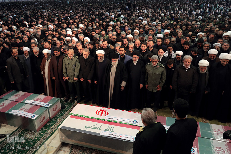 Ayatollah Khamenei Leads Salat al-Mayyit for Martyr Soleimani