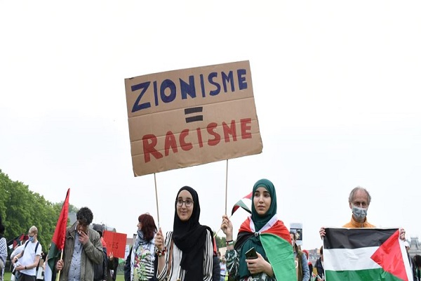 Rally Held in Netherlands in Support of Palestine
