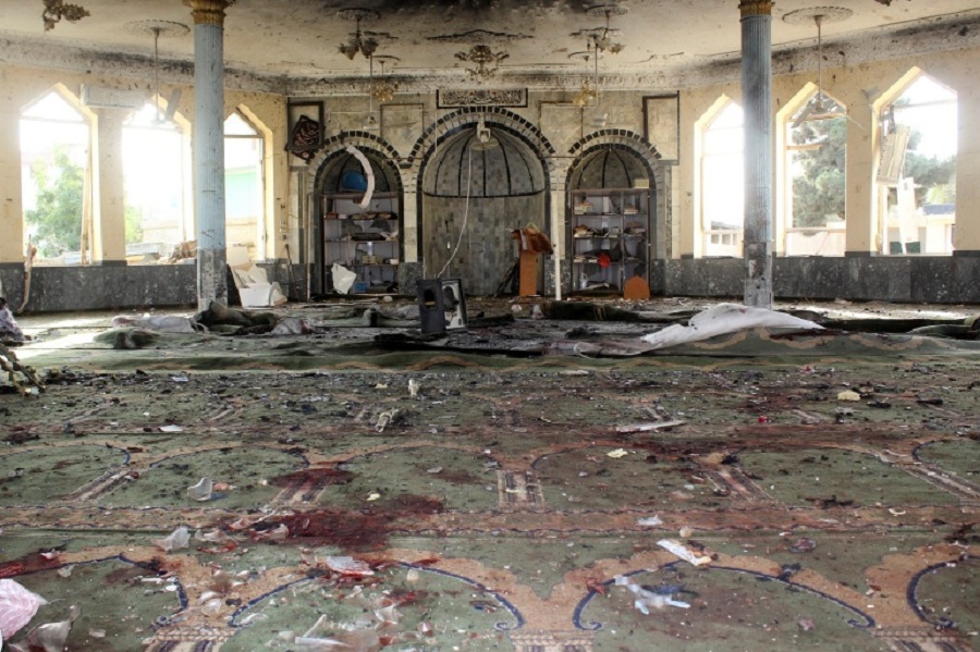 Kandahar mosque terror attack 