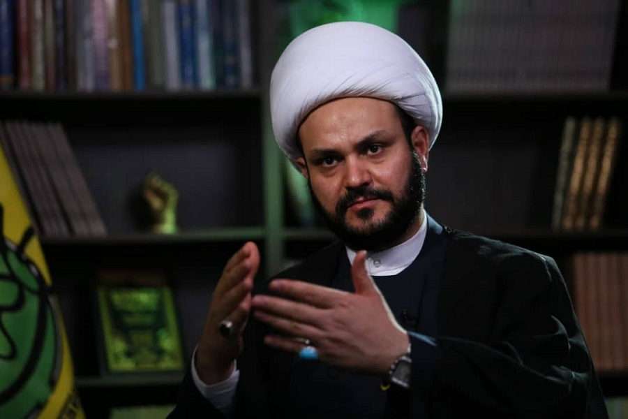 Secretary-general of the al-Nujaba Akram al-Kaabi