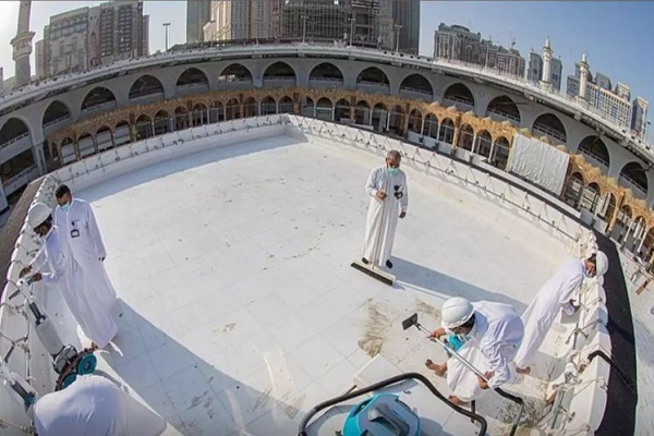 Kabaa’s Roof Cleaned 