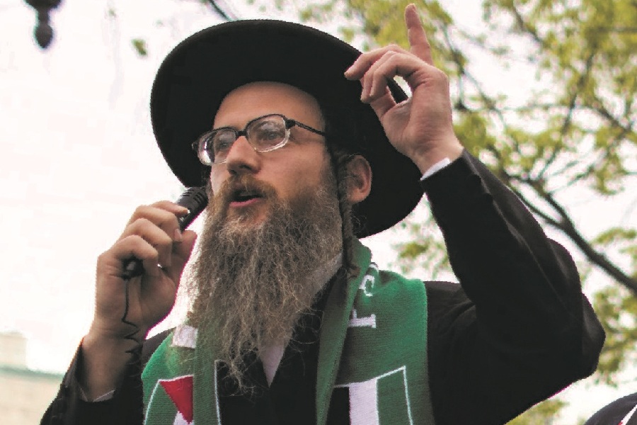 Rabbi Dovid Feldman, the spokesman of the Neturei Karta International