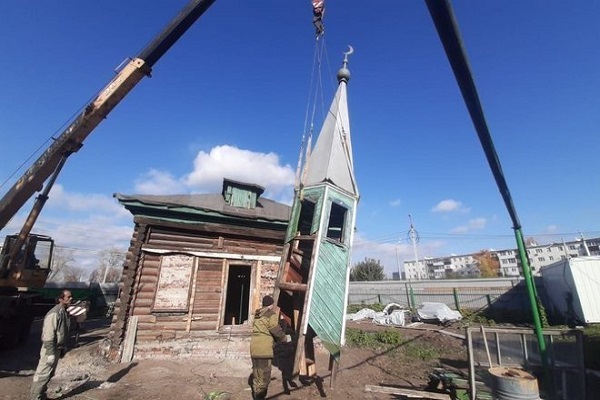 Wooden mosque in Kazan