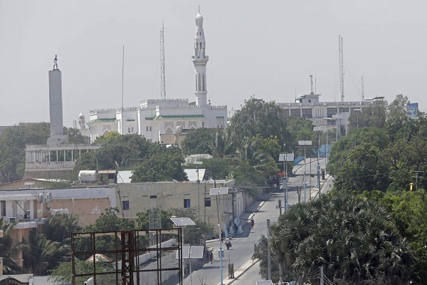 Town near Somali capital
