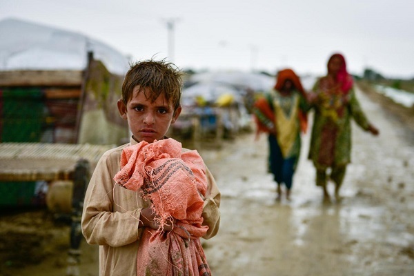 Pakistan flood victims