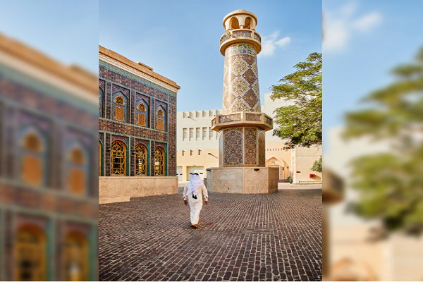 Blue Mosque in Katara Village, Qatar