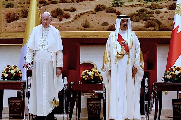 Pope Urged to Pressure Manama Regime to Free Political Prisoners