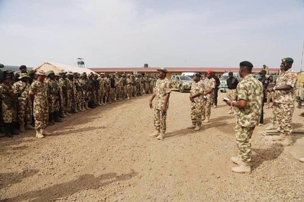 Nigerian troops