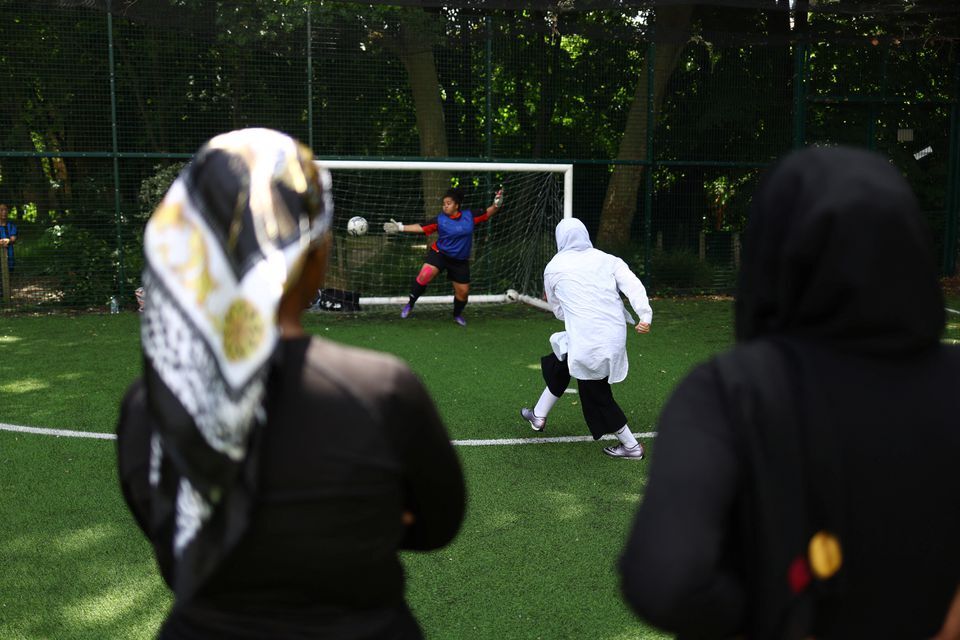 Football, Faith United by Sisterhood of Muslim Women in London Team