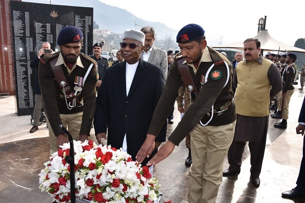 Hissein Brahim Taha visits Kashmir