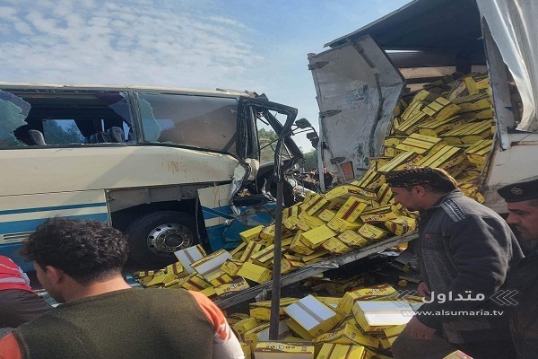 19 Iranian Pilgrims Injured in Bus Crash in Iraq