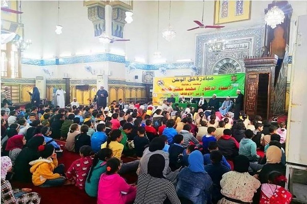 Quranic program in an Egyptian mosque