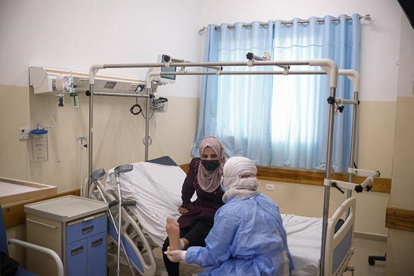 Hospital in Gaza Strip