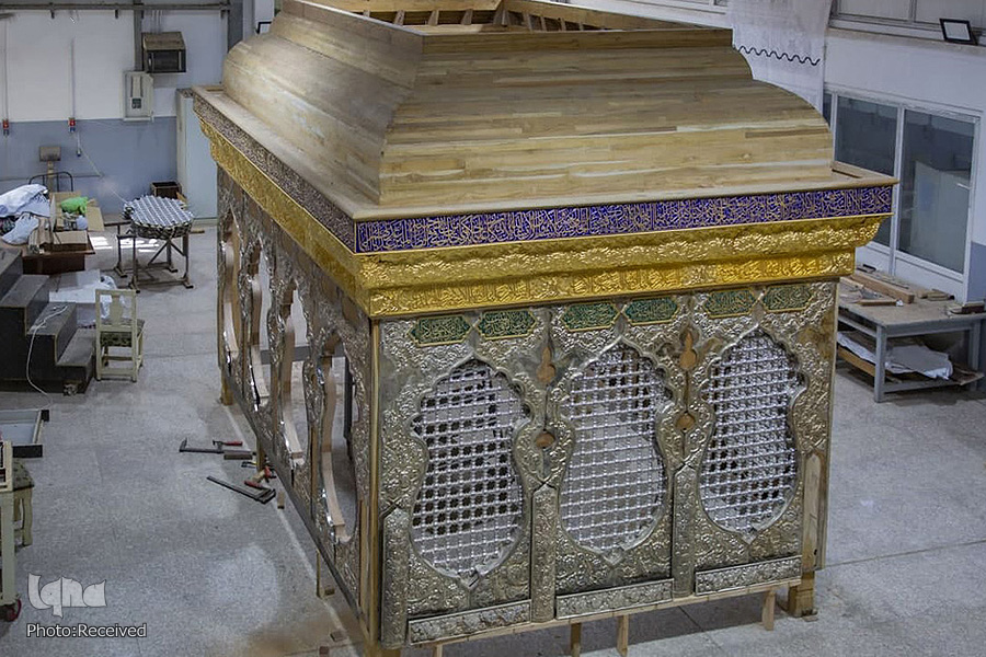 New Zarih for Hazrat Zeynab holy shrine