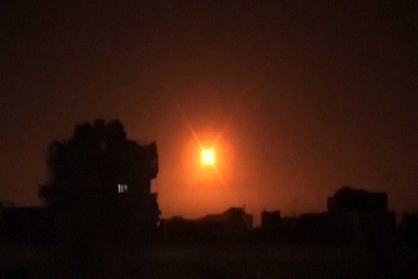Israeli missile attack on Syria