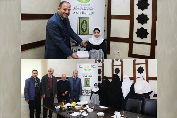Quran memorizer honored in Jordan