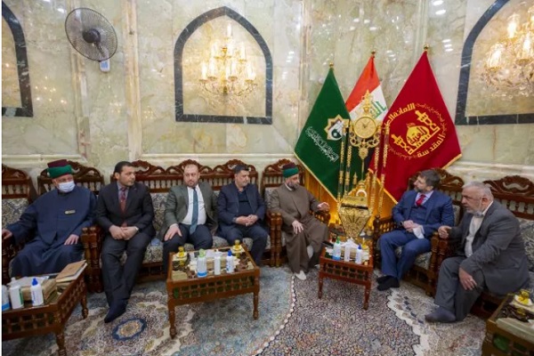 Czech Envoy Visits Astan of Hazrat Abbas (AS) in Karbala 