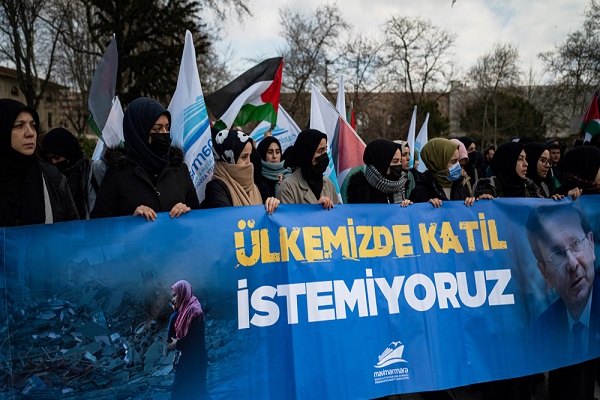 Palestinians Slam Turkey for Welcoming Zionist Regime’s President 