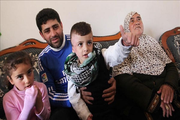 Palestinian family