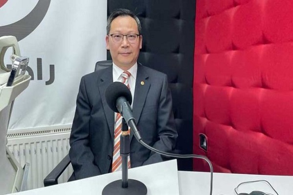 Taiwanese envoy Ismail Ma