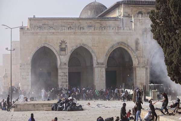 Israeli raid on Al-Aqsa