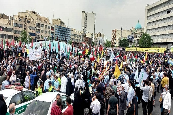 Int'l Quds Day rally in Tehran