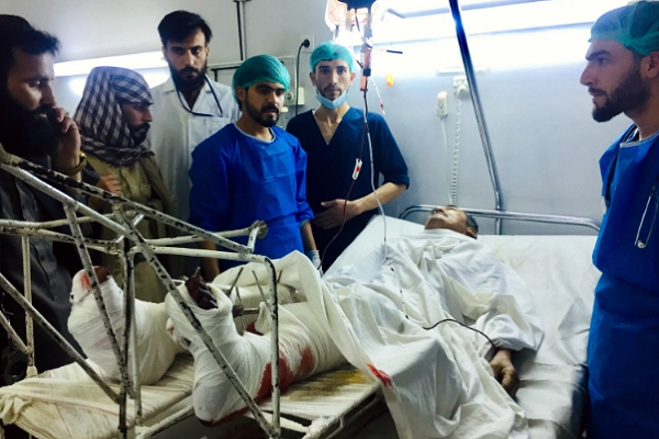 Victim of Deash attack in Afghanistan 
