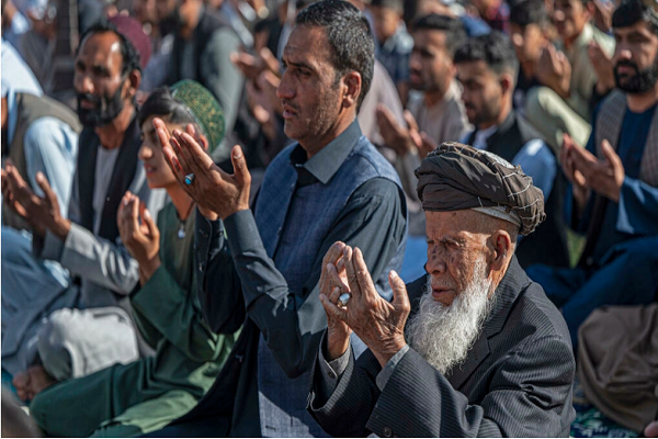 Eid al-Fitr prayers in Afghanistan