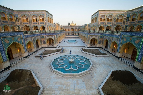 New courtyard of Imam Ali (AS) holy shrine