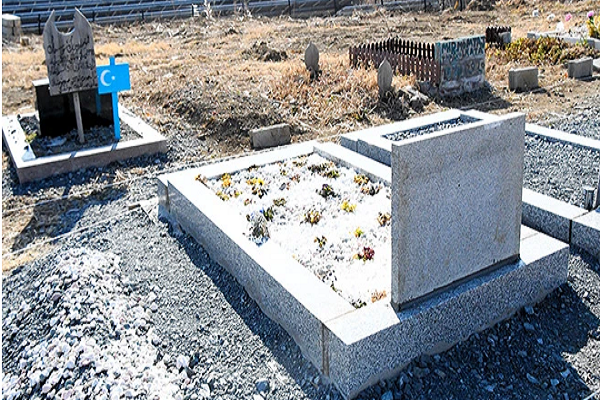 A cemetery in Japan