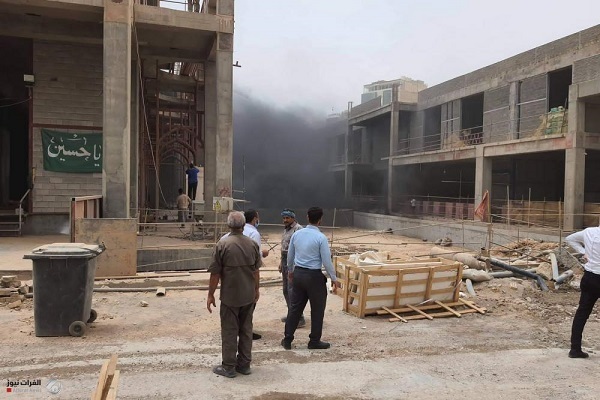 Fire Put Out near Holy Shrine of Imam Hussein (AS) in Karbala