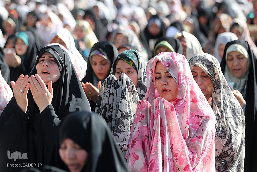 Eid al-Fitr prayer in Tehran’s Mosalla on June 5, 2019