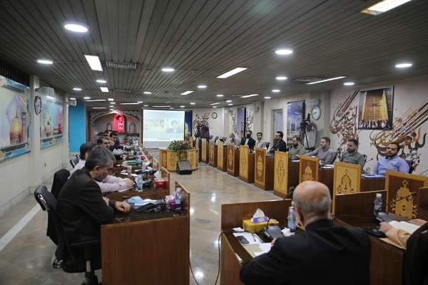 Hojat-ol-Islam Seyed Abdol Fattah Navab addresses members of Noor Convoy via video-conference