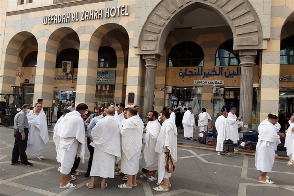 Iranian Hajj pilgrims in Mecca