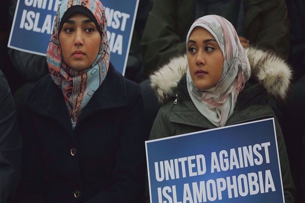 Protest against Islamophobia