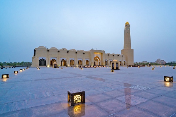 A mosque in Qatar