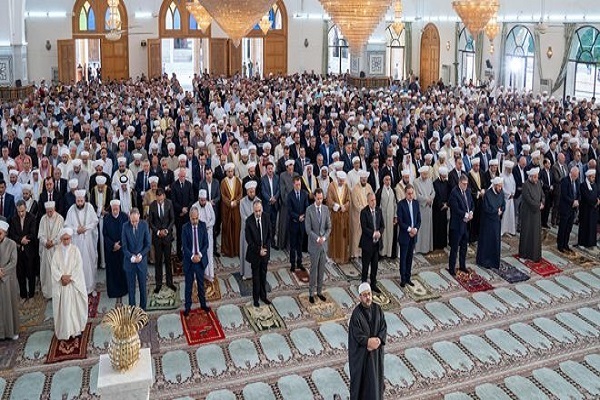 Syrian President Attends Eid AL-Adha Prayers in Aleppo