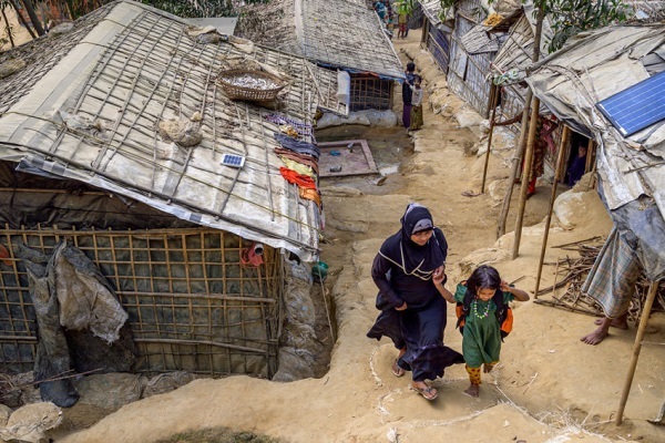 Rohingya Refugee Camp in Bangladesh