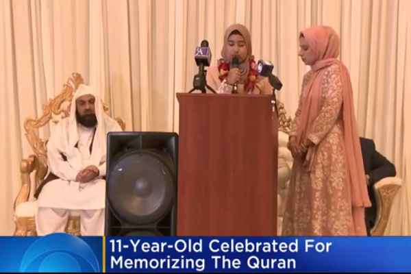 New Jersey Girl Honored for Learning Quran by Heart