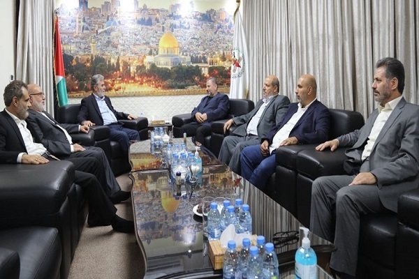 Hamas Officials, Islamic Jihad Chief Discuss Developments in Palestine