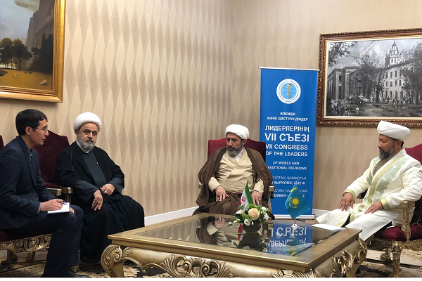 Iranian delegation meets Mufti of Kazakhstan