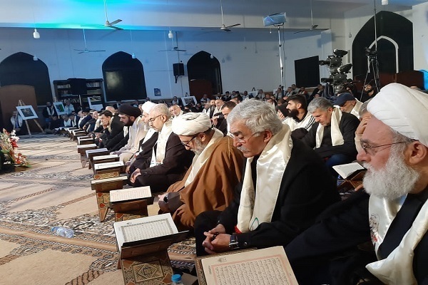 Egyptian Qari Recites Quran in Memorial Service for Martyrs Soleimani, Al-Muhandis
