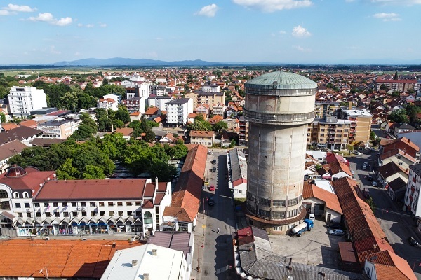 City of Bijeljina in Bosnia