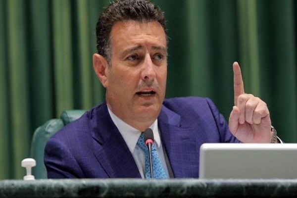 Jordanian Parliament Speaker Ahmed Safadi